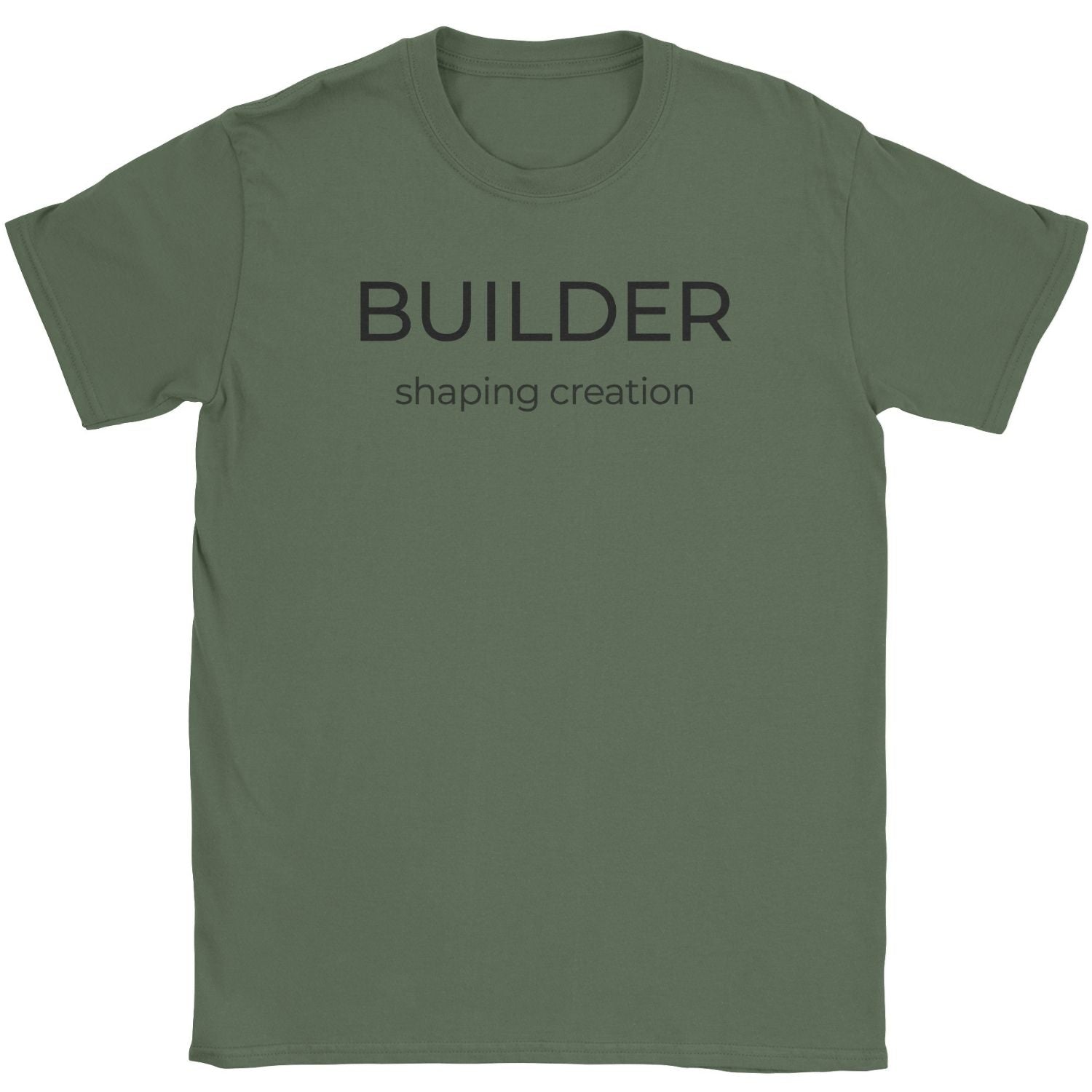 Builder Christian Graphic Tee – Faith Apparel – By Design Threads