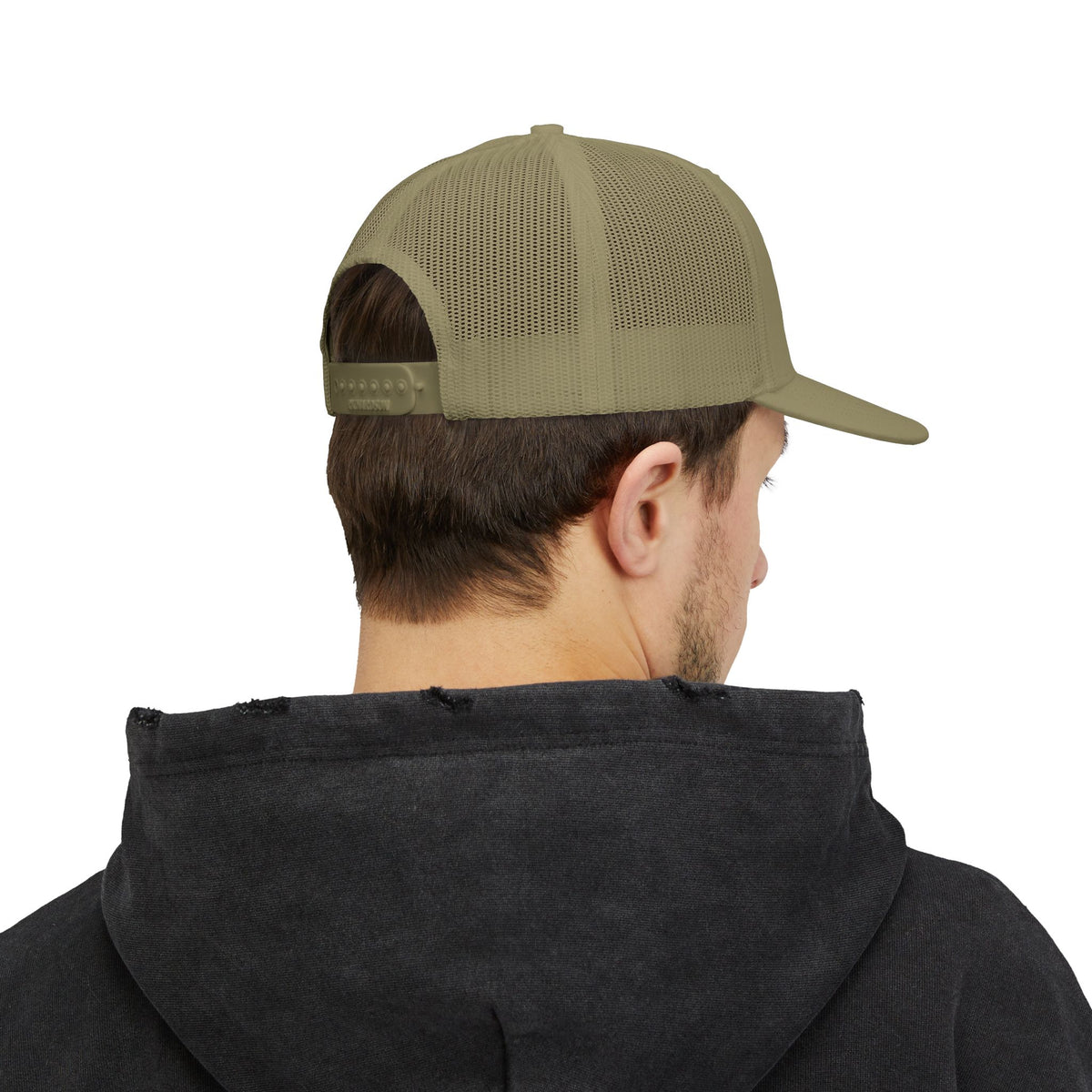 Builders Mark Christian Hat Lifestyle Rear– Faith Apparel – By Design Threads