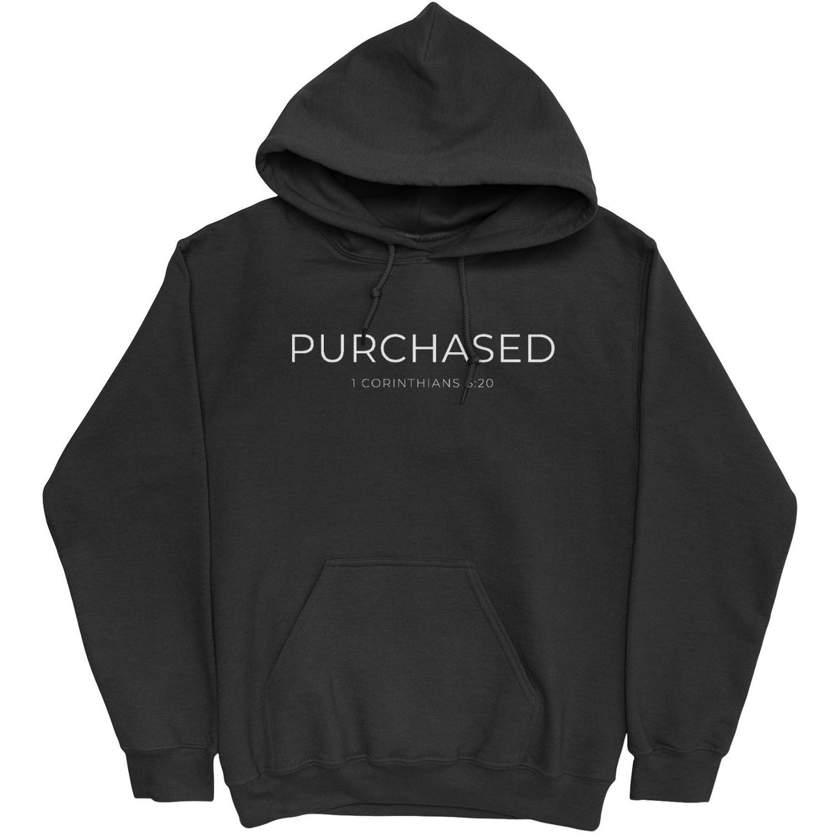 Purchased Service Hoodie – Christian Streetwear – By Design Threads