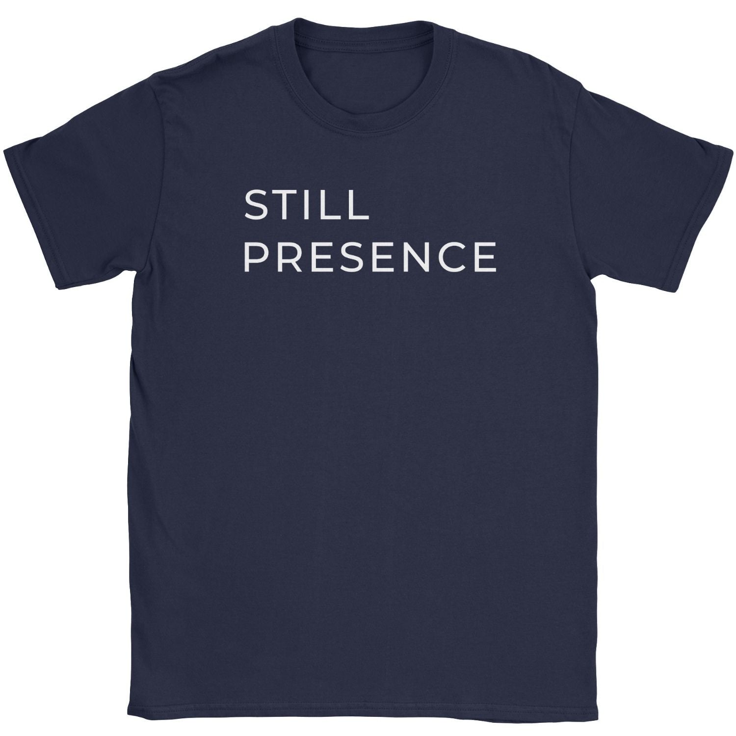 Still Presence Scripture Tee – Faith Based Apparel – By Design Threads
