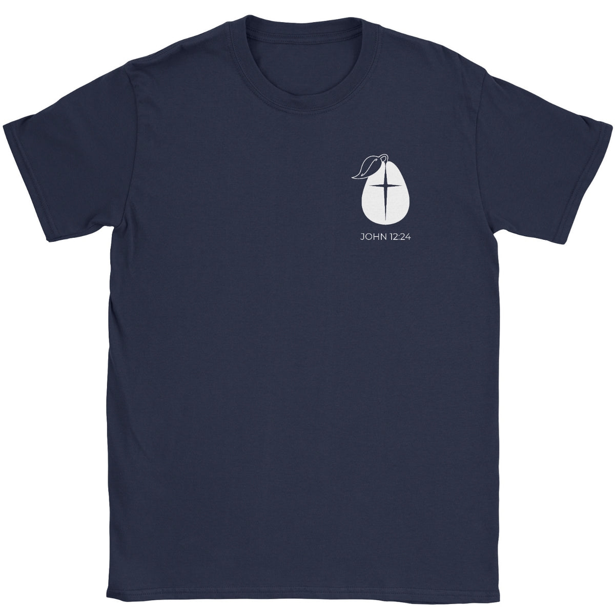Teachers Mark John 12:24 Faith Graphic Tee – Christian Streetwear – By Design Threads