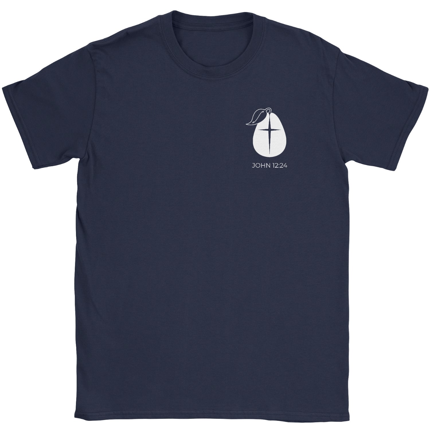 Teachers Mark John 12:24 Faith Graphic Tee – Christian Streetwear – By Design Threads