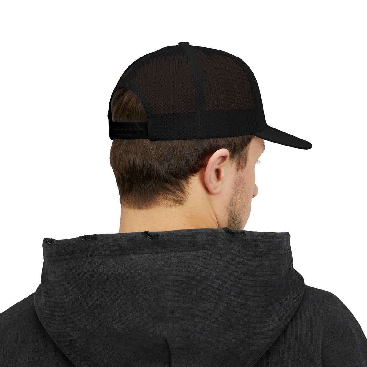 Trust On The Lord Christian Hat Lifestyle Rear– Faith Apparel – By Design Threads