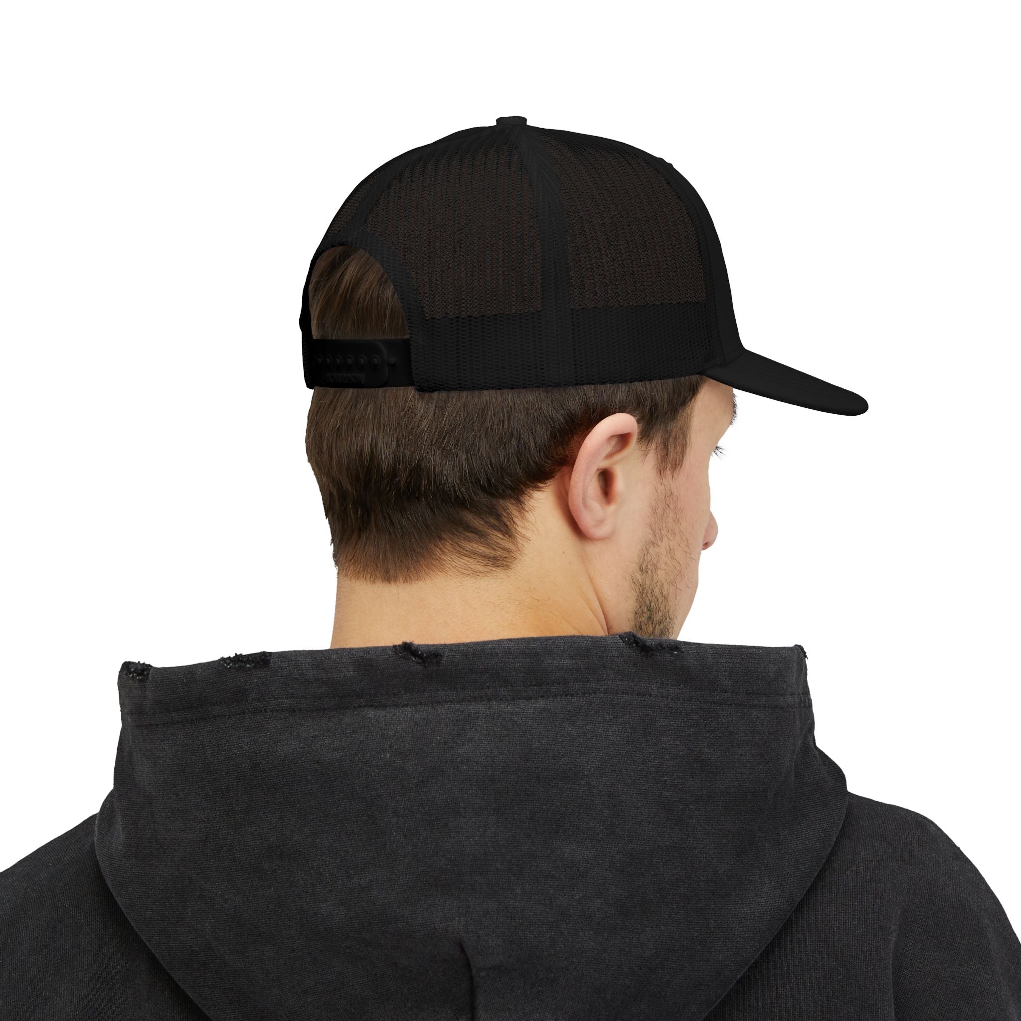 Trust On The Lord Christian Hat Lifestyle Rear– Faith Apparel – By Design Threads