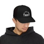 Trust On The Lord Christian Hat Lifestyle front – Faith Apparel – By Design Threads